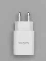 Белый сзу 1USB Блок питания 2.1A, Быстрая зарядка, Borofone BN1