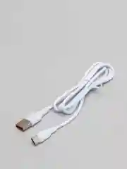 Белый кабель для зарядки телефона GoPower USB Type-C/microUSB/Lightning iphone андроид