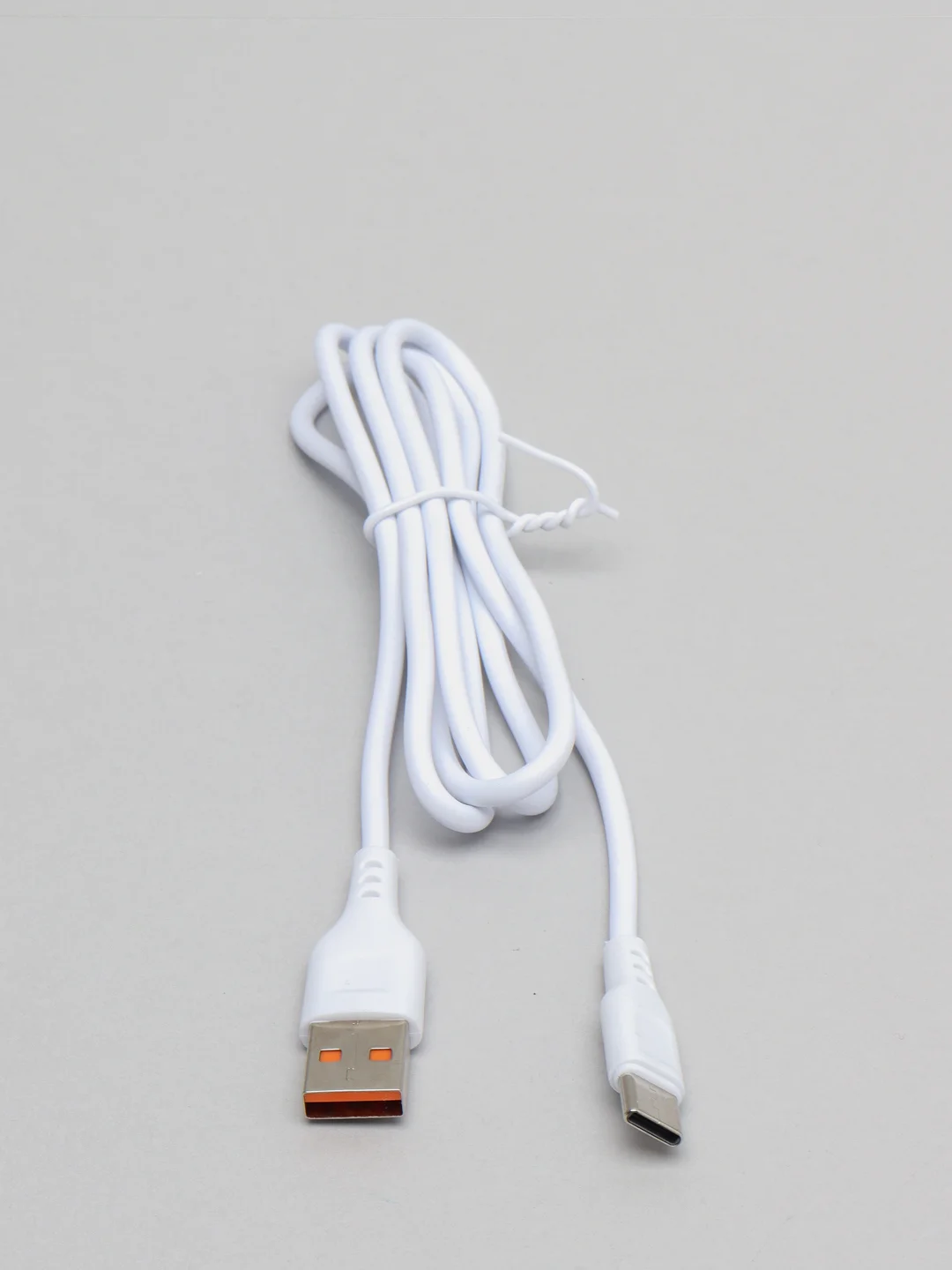Белый кабель для зарядки телефона GoPower USB Type-C/microUSB/Lightning iphone андроид