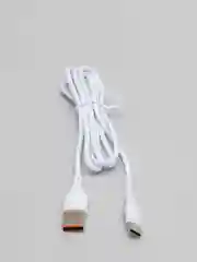 Белый кабель для зарядки телефона GoPower USB Type-C/microUSB/Lightning iphone андроид