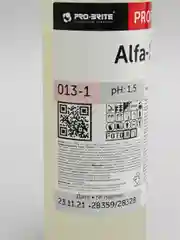 Средство для уборки после строительства и ремонта Alfa-19. 1 литр