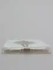 Белый чехол iPhone 11, 12/ 12 Pro 6.1 mini, 7/ 8/ SE 2020, 5/ 5s /se 2016 с новогодним рисунком