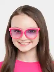Розовый детские очки для девочек солнцезащитные