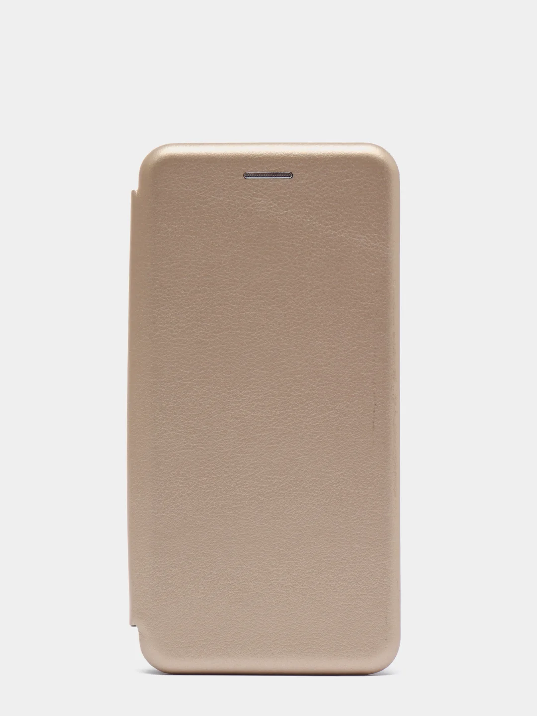 Золотой чехол-книжка Samsung Galaxy A6 2018, Самсунг Галакси А6 2018