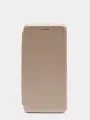 Золотой чехол-книжка Samsung Galaxy A6 2018, Самсунг Галакси А6 2018