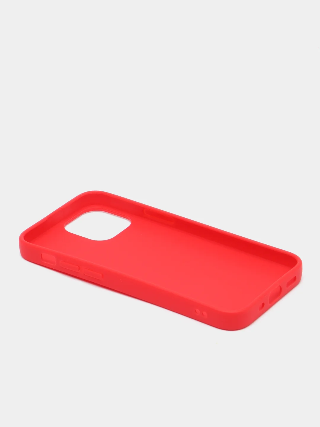 Красный чехол для iPhone 13, 12, 11, 8, 7, XR, mini, Pro, Max, Plus, SE 2020, силикон
