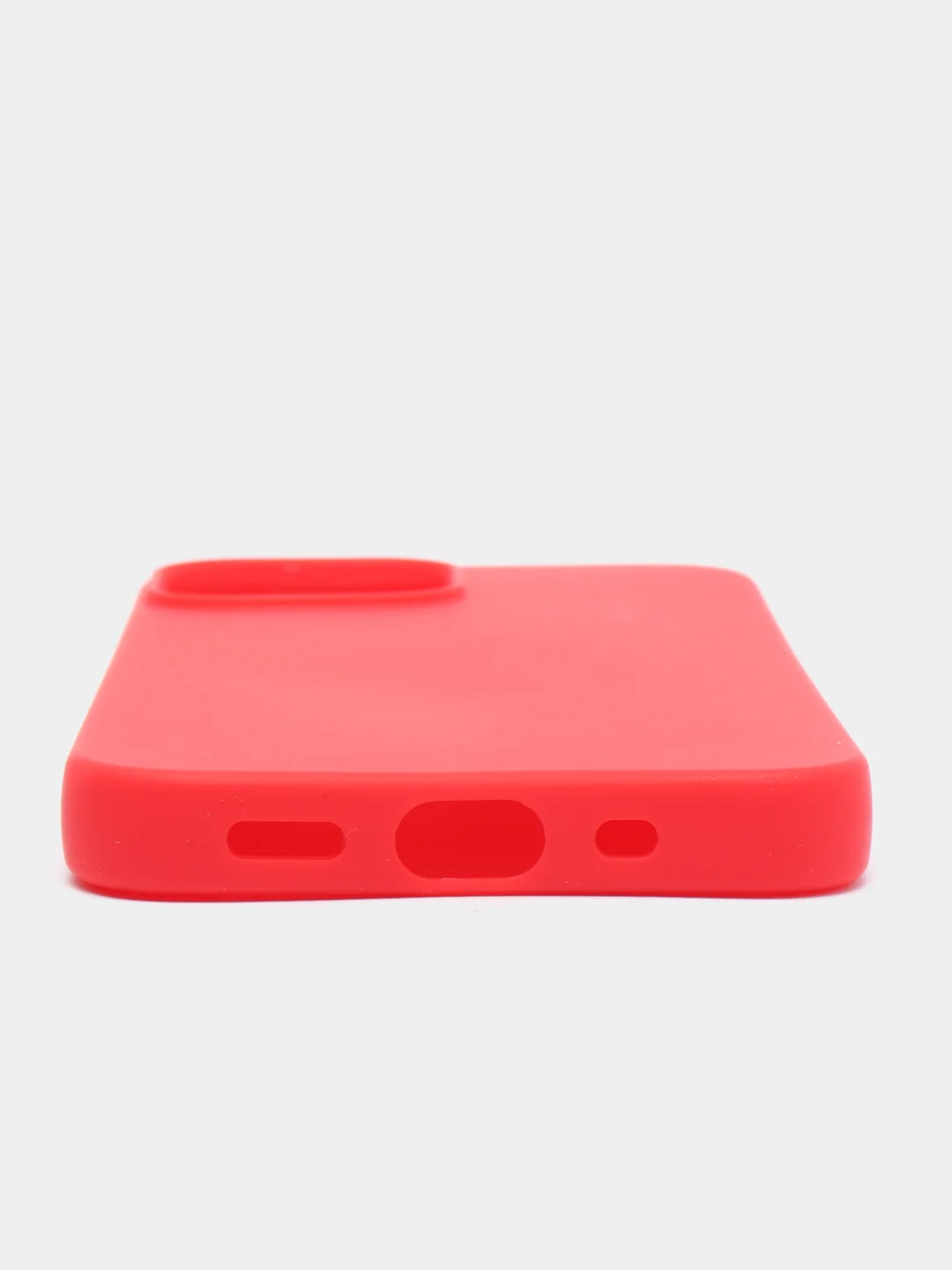 Красный чехол для iPhone 13, 12, 11, 8, 7, XR, mini, Pro, Max, Plus, SE 2020, силикон