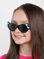 Черный детские очки для девочек