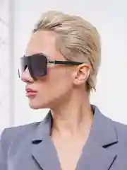 Серый солнцезащитные женские очки