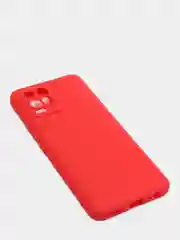 Красный чехол Realme 8 / Realme 8 Pro Реалми 8 / 8 Про силиконовый цветной матовый