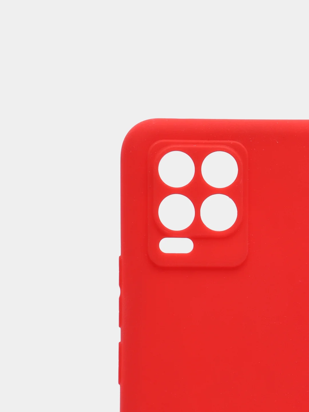 Красный чехол Realme 8 / Realme 8 Pro Реалми 8 / 8 Про силиконовый цветной матовый