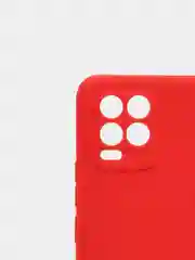 Красный чехол Realme 8 / Realme 8 Pro Реалми 8 / 8 Про силиконовый цветной матовый