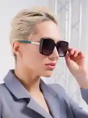 Зеленый солнцезащитные женские очки