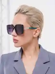 Зеленый солнцезащитные женские очки