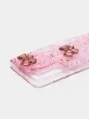 Розовый чехол Shine "Бабочка" для Samsung A22s 5G, A51, A12, A32 4G, S20 FE, S21