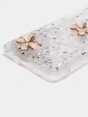 Серебряный чехол Shine "Бабочка" для Samsung A22s 5G, A51, A12, A32 4G, S20 FE, S21