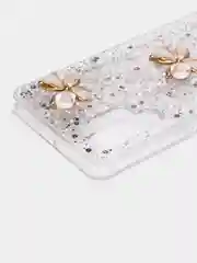 Серебряный чехол Shine "Бабочка" для Samsung A22s 5G, A51, A12, A32 4G, S20 FE, S21