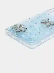 Голубой чехол Shine "Бабочка" для Samsung A22s 5G, A51, A12, A32 4G, S20 FE, S21