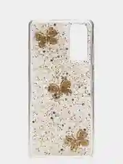 Желтый чехол Shine "Бабочка" для Samsung A22s 5G, A51, A12, A32 4G, S20 FE, S21