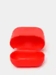 Красный силиконовый чехол для Apple AirPods 1 и AirPods 2