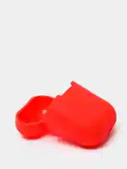 Красный силиконовый чехол для Apple AirPods 1 и AirPods 2
