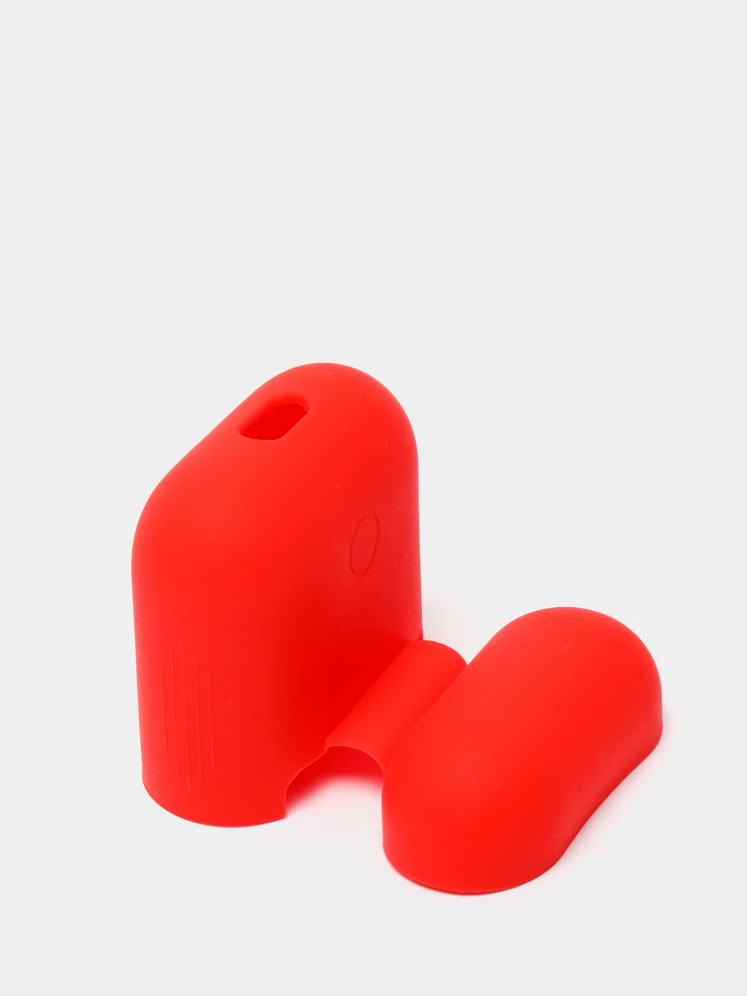 Красный силиконовый чехол для Apple AirPods 1 и AirPods 2