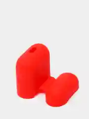 Красный силиконовый чехол для Apple AirPods 1 и AirPods 2