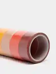 Клейкие WASHI-ленты для декора "Интенсив", 15 мм х 3 м, 7 шт