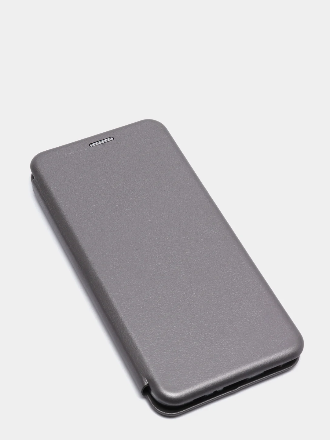 Серый чехол-книжка Samsung Galaxy A03S (Самсунг Галакси А03С)