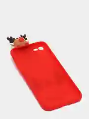 Алый чехол "Happy New Year" 2 для iPhone 6/6s 7/8 Plus XR XS 11 Pro 12 Pro mini