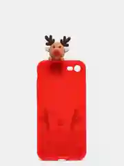 Алый чехол "Happy New Year" 2 для iPhone 6/6s 7/8 Plus XR XS 11 Pro 12 Pro mini