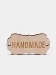 Бирка "Hand made", из дерева, для творчества