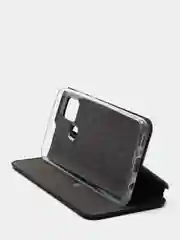 Темно-синий чехол книга для Samsung Galaxy A21S, Самсунг А21S