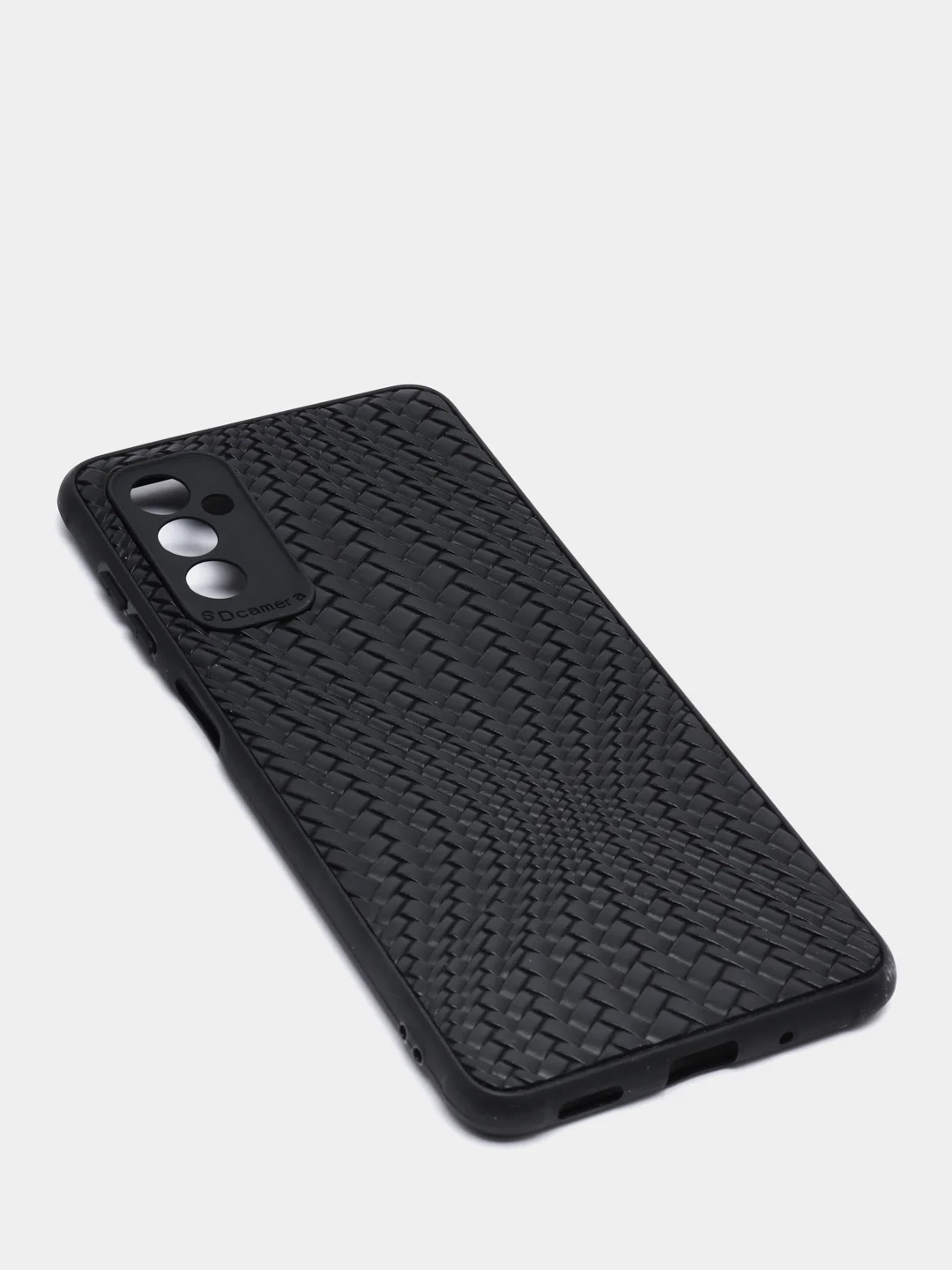 Угольный чехол Samsung Galaxy M52, Самсунг Галакси М52 черный, силиконовый, под кожу