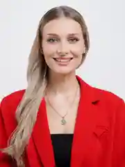 Голубой цепочки с заливным кулоном сердце / Цепочка с подвеской месяц / Кулон звезда