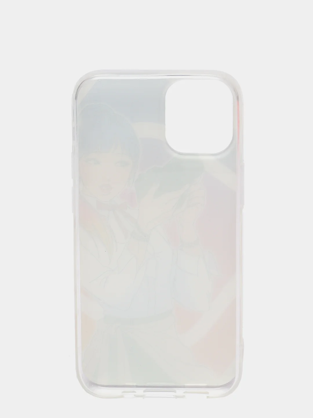 Пурпурный чехол iPhone 12 / 12 Pro, 12 Pro Max, 12 Mini чехол силиконовый с рисунком
