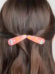 Коралловый заколки 10 шт для волос клик-клак, 5 разноцветных пар