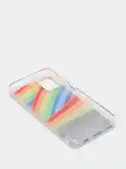 Оливковый чехол Samsung Galaxy M31s, Галакси М31с силиконовый переливающийся жидкий с блестками
