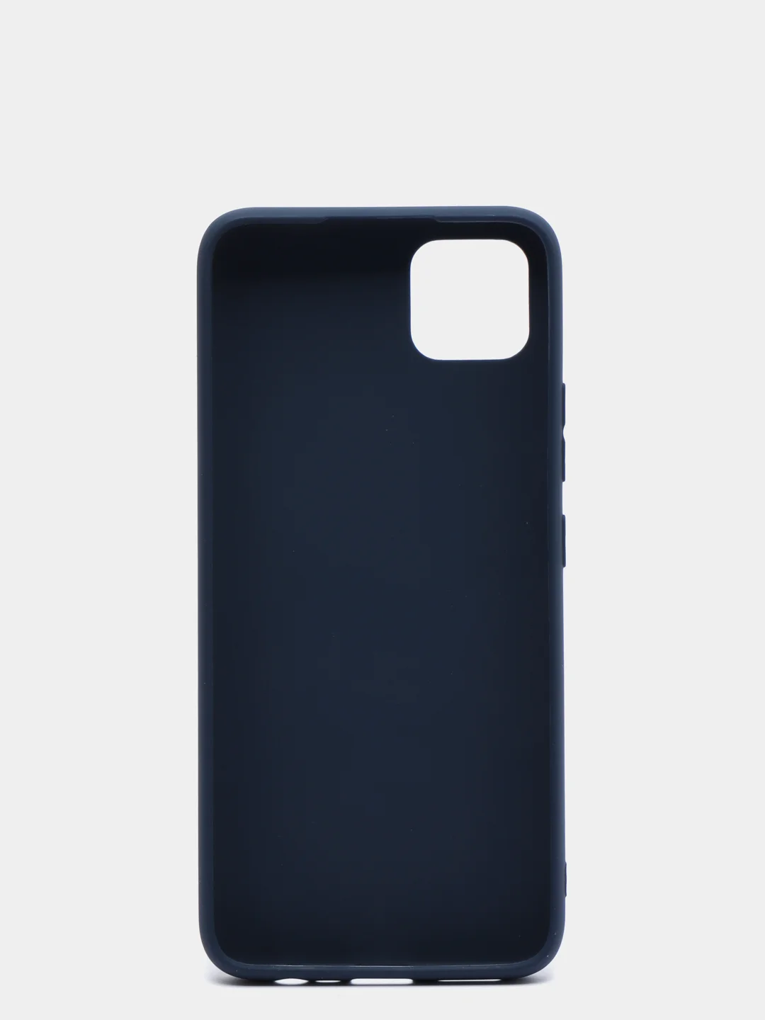 Темно-синий чехол Realme C11 2020 Реалми С11 2020 силиконовый, цветной, матовый