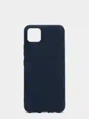 Темно-синий чехол Realme C11 2020 Реалми С11 2020 силиконовый, цветной, матовый