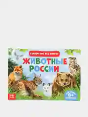 Желтый книжка для детей "Узнаём про всё вокруг"