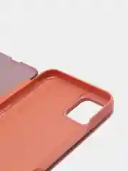 Пудровый зеркальный чехол-книжка с полупрозрачной панелью для Realme C11, 2020