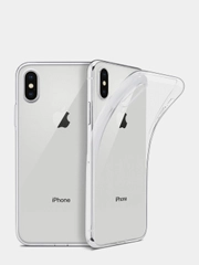Силиконовый чехол прозрачный, тонкий, мягкий, 11 pro max  x xs 7 8 6 plus