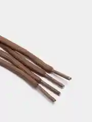 Хаки шнурки для обуви 100см, круглые, пара, 20 цветов