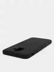 Черный чехол Samsung Galaxy A6 (2018), Самсунг Галакси А6 2018, силиконовый цветной матовый