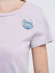 Морской деревянный значок "Волна"