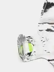 Серебряный фольгированный шар Цифра, 16 дюймов