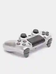 Серебряный беспроводной геймпад для PS4, PC, телефона