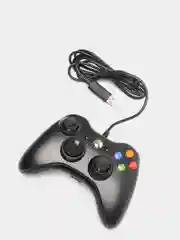 Черный геймпад для XBox 360, проводной