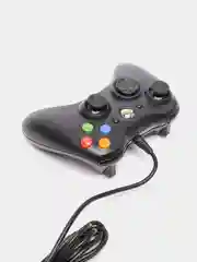 Черный геймпад для XBox 360, проводной